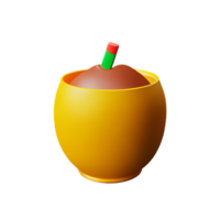 pongal 3d le rendu icône illustration png