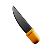 coltello 3d interpretazione icona illustrazione png