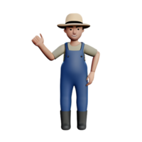 farm 3d rendering icon illustration png