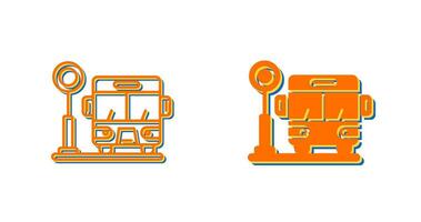 Bus Stop Vector Icon