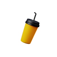 drink 3d rendering icon illustration png