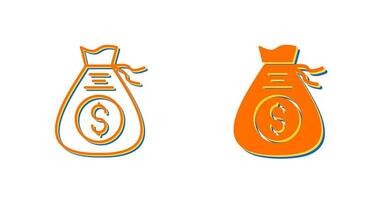 Money Bag Vector Icon