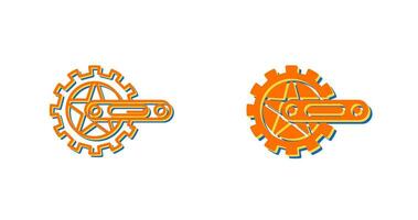 Crankset Vector Icon