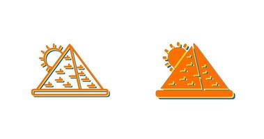 Pyramid Vector Icon