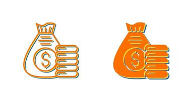 Money Bag Vector Icon