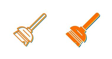 Broom Vector Icon