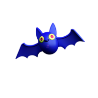 bat 3d rendering icon illustration png