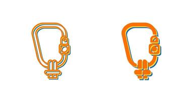 Carabiner Vector Icon