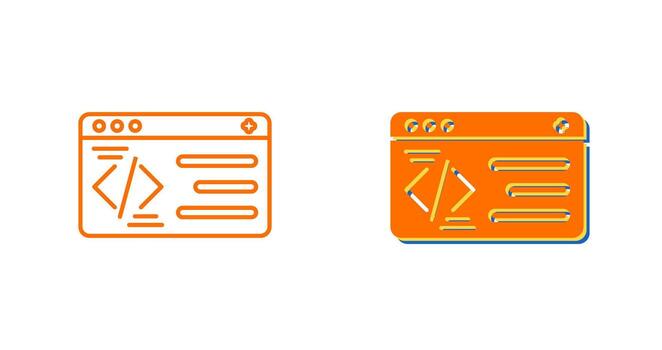 Programming Vector Icon