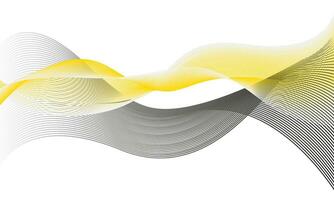 Abstract vector, color flow waved lines. vector