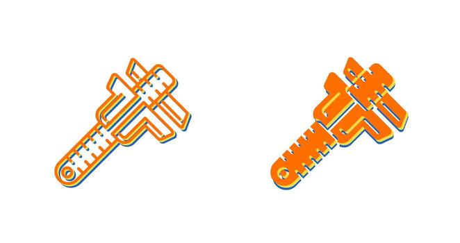 Vernier Caliper Vector Icon