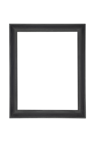 Isolated Black Wood Frame png