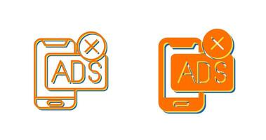 AD Block Vector Icon