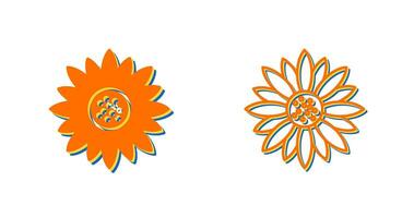 Sunflower Vector Icon