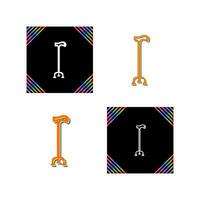 Walking Stick Vector Icon