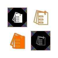 Attached Documents Vector Icon