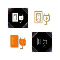 Plug and Socket Vector Icon