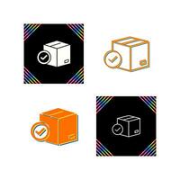 Package Delivered Vector Icon