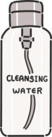 Cleansing water cartoon style png