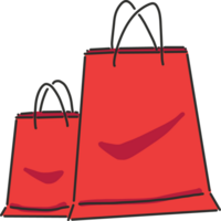 Einkaufen Tasche 02 png