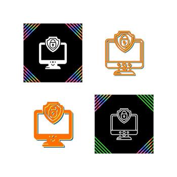 icono de vector de seguridad