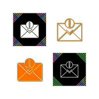 Urgent Mail Vector Icon