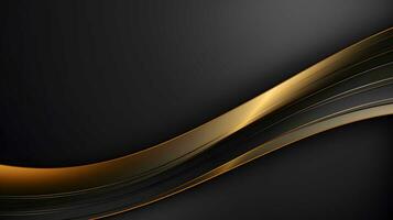 black and gold luxury background photo