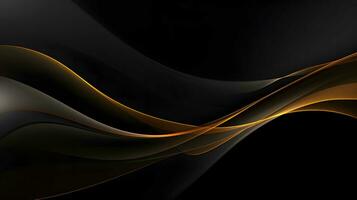 black and gold luxury background photo