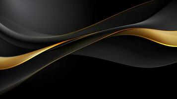 black and gold luxury background photo