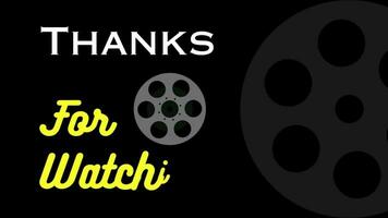 Thanks For Watching Motion Graphic Outro Animation Video, Animated for the Outro Video Template, Seamless Motion Animated Background.