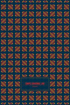 simple and colorful diagonal line pattern with dark background vector