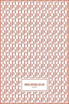 simple pattern of vertical zig-zag lines with random placement vector