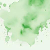 Green watercolor background vector