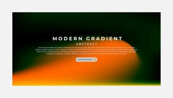 Abstract color gradient modern blurred background and film grain texture template with an elegant vector