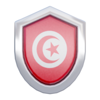 tunisien nationell flagga uppsättning illustration eller 3d realistisk tunisien vinka Land flagga uppsättning ikon png