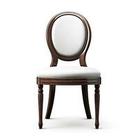 Dining chair isolated photo