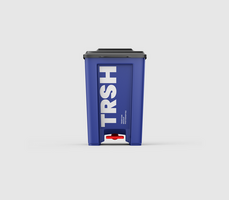 Trash Can Mockup psd