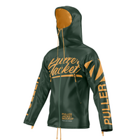 Hoodie jacket mockup front view psd