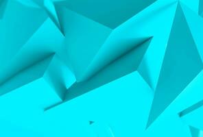 3d Illustration geometrical abstract background design photo