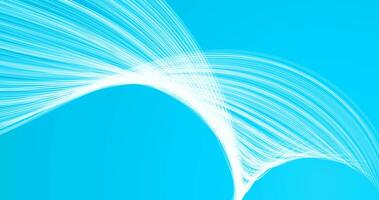 3D modern background with flowing strands design photo