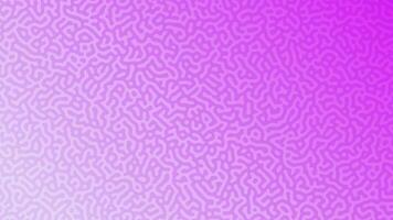 Purple Turing reaction gradient background. Abstract diffusion pattern with chaotic shapes. Vector illustration.