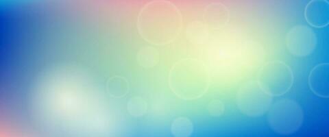 Abstract background with blur bokeh light effect vector