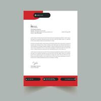 Corporate Letterhead Design vector