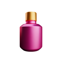 perfume 3d rendering icon illustration png