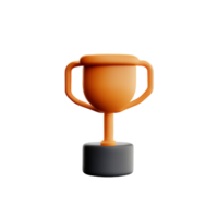 premio 3d representación icono ilustración png