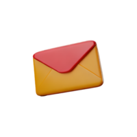 Mail 3d Rendern Symbol Illustration png