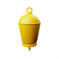 lantern 3d rendering icon illustration png