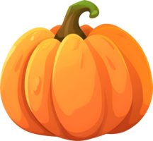 Autumn Thanksgiving pumpkin decoration, PNG file no background, AI generated