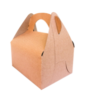 marron papier sac maquette isolé png