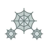 Spider web vector eps icon,halloween,isolated on white background.